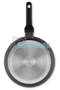 Сковорода Rondell Shell RDA-1926 круглая 26 см, покрытие: Xylan Plus ручка несъемная (без крышки) темно-серый