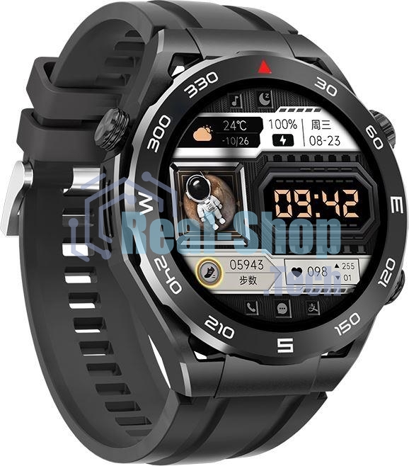 Умные часы HOCO (6942007603065) Y16 1.39 черный