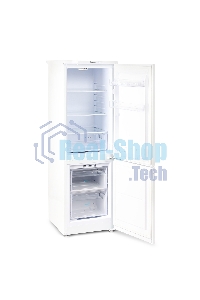 Холодильник Бирюса 418 белый двухкамерный 125/55л морозилка снизу