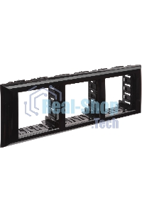 Рамка-суппорт 6мод. Avanti для In-liner Front черный ДКС 4402916