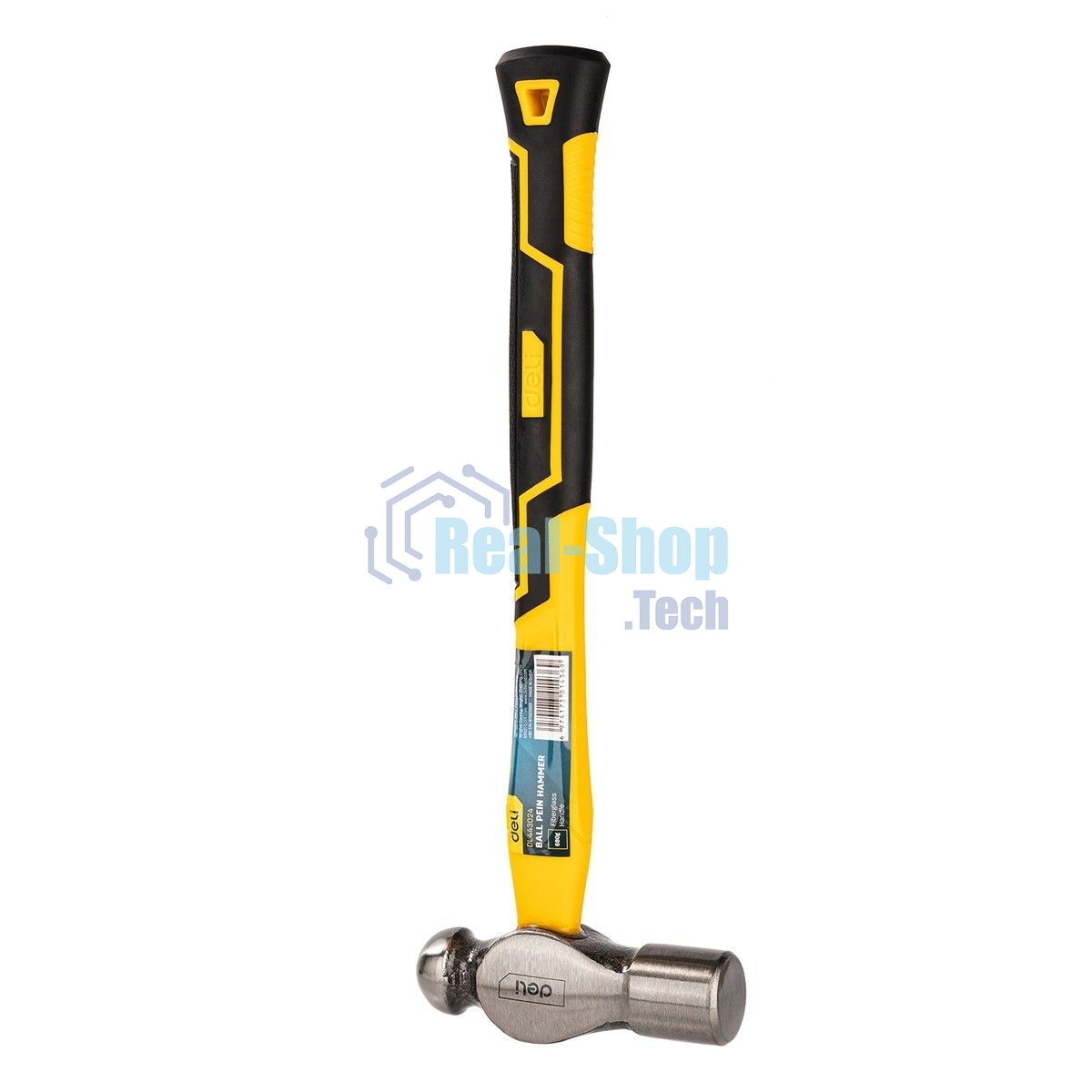 Рихтовочный молоток Deli DL443024 680 гр Фибергласовая рукоять