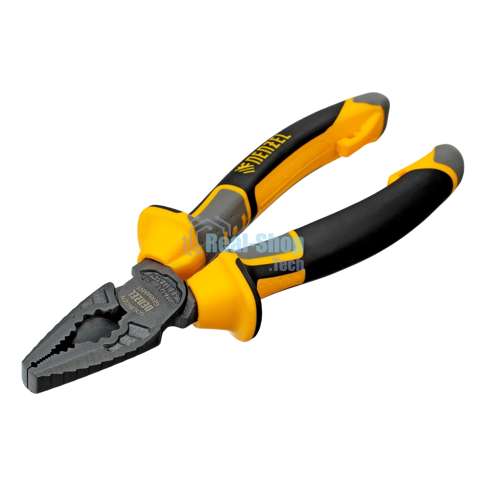 Плоскогубцы комбинированные Denzel 165 мм, трехкомпонентные рукоятки