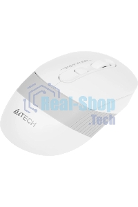 Мышь беспроводная A4Tech Fstyler FG10S белый/серый, 2000 dpi, радиоканал, USB, кнопки - 4