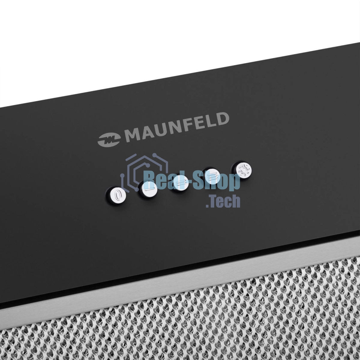 Вытяжка встраиваемая Maunfeld Thames 601M черный, 60 см, 520 куб. м/ч, 45 дБ