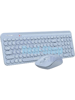 Комплект клавиатура+мышь A4Tech FStyler FG3300 Air2 беспроводной, USB, 2000 DPI, синий