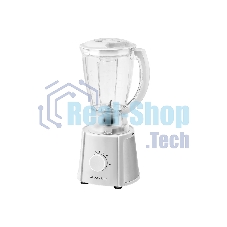 Блендер стационарный Galaxy Line GL 2162, белый, стационарный, 700 Вт, четырехлопастный нож, 4 скорости, импульсный режим