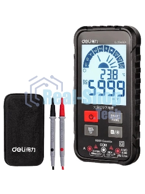 Многофункциональный цифровой мультиметр Deli DL334504