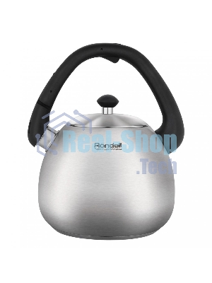 Чайник металлический Rondell Esfera RDS-1656, 3л, стальной