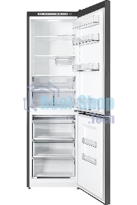 Холодильник Atlant XM 6624-159 черный двухкамерный 228/119л морозилка снизу