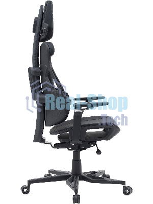 Кресло Cactus CS-CHR-DUO-BBK черный, экокожа