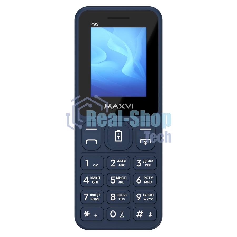 Мобильный телефон Maxvi P99 синий