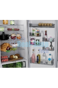 Холодильник Hotpoint HT 6200 BZ бронзовый двухкамерный 240/83л морозилка снизу, No Frost