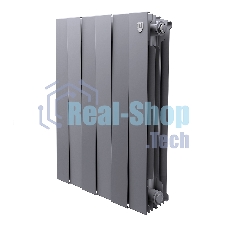 Радиатор биметаллический Royal Thermo PianoForte 500 серебристый - 6 секц.