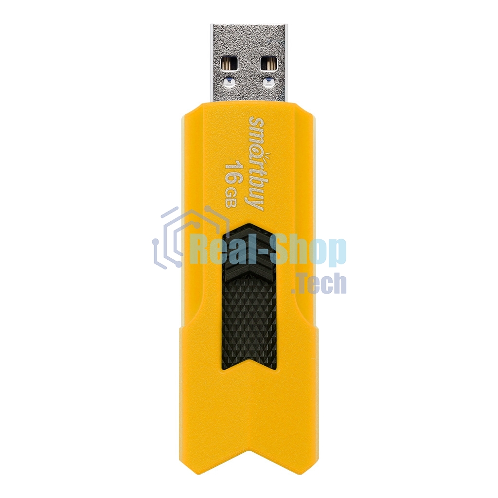 Флешка USB Smartbuy 16Gb USB USB 2.0 Smartbuy STREAM Yellow (SB16GbST-Y)