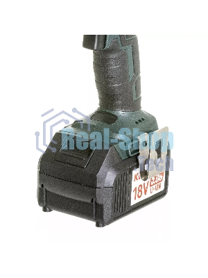 Профессиональный бесщеточный винтоверт аккумуляторный KLPRO KLDV18B-50 (18В, Li-ion-2шт, 5.0Ач, 180Нм, 2 скорости, подсветка,З/У,в кейсе)