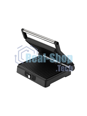 Гриль электрический Topdevice EG1/2200 Вт/0-240 °C/раскрытие на 180 °C/несъемные панели/черно-серебристый (TDSEG001_BK)