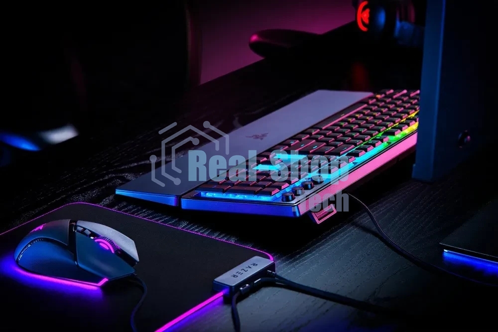 Клавиатура Razer Ornata V3 проводная, USB Type-A, чёрный (РУ раскладка)