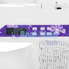 Швейная машина Comfort 200A белый, компьютеризированная, горизонтальный, 190 операций, автоматическая петля