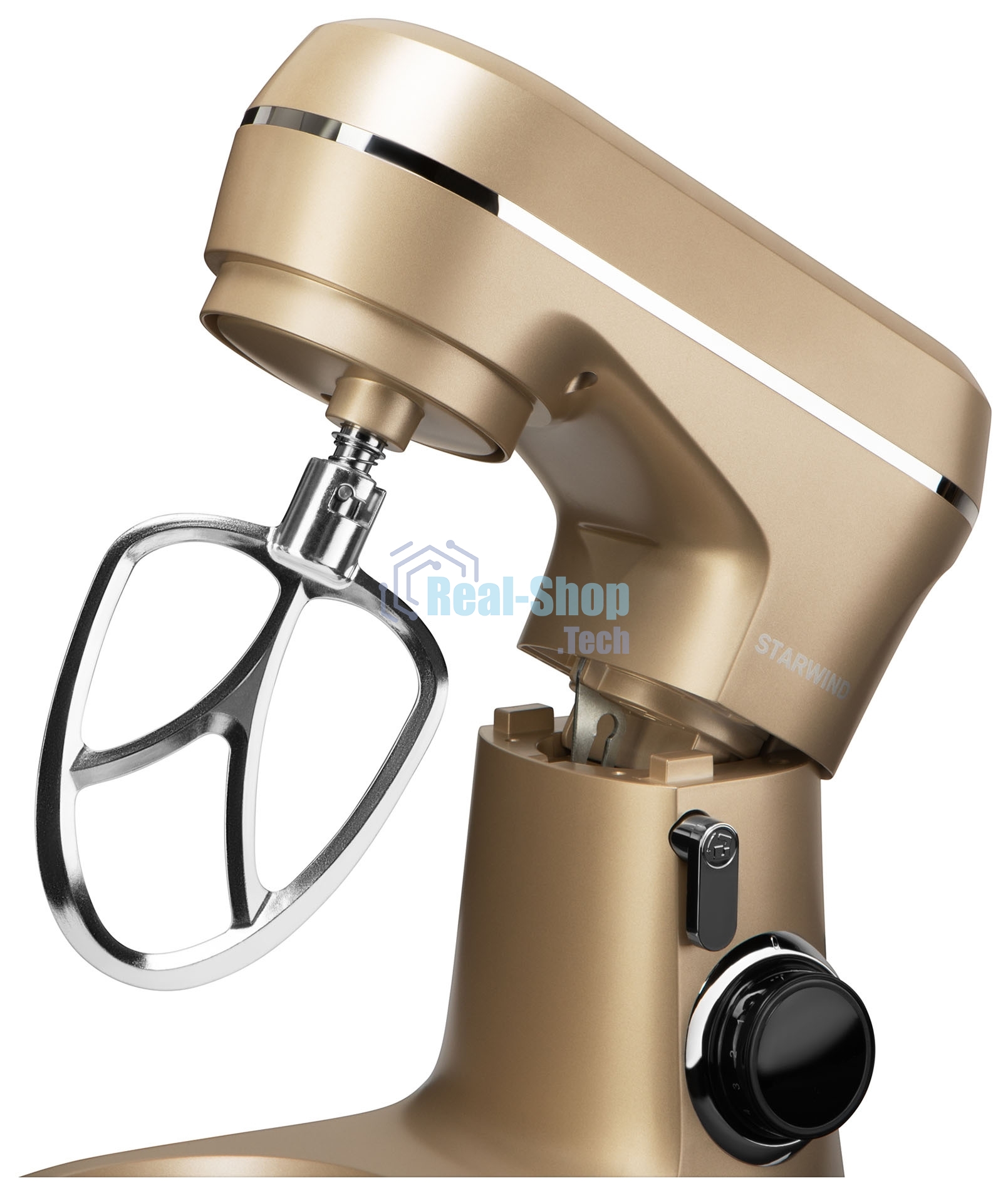 Миксер планетарный Starwind SPM6163 1300Вт золотистый