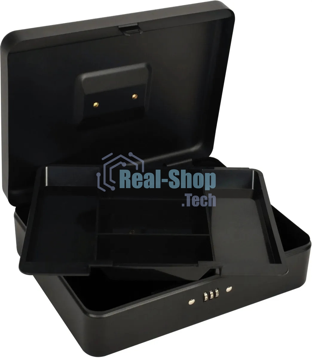 Ящик для денег без номинала Cactus CS-DCB-004 90x300x240 графитовый