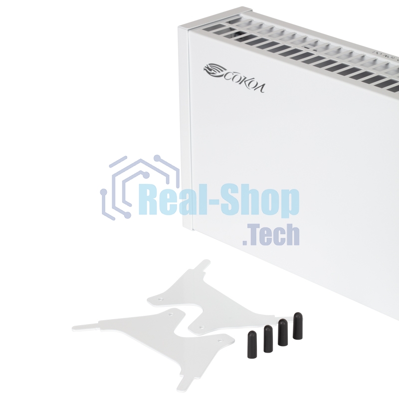 Конвектор СОКОЛ Такса 60-0121, белый, 1000 Вт, 15 м2, механический термостат