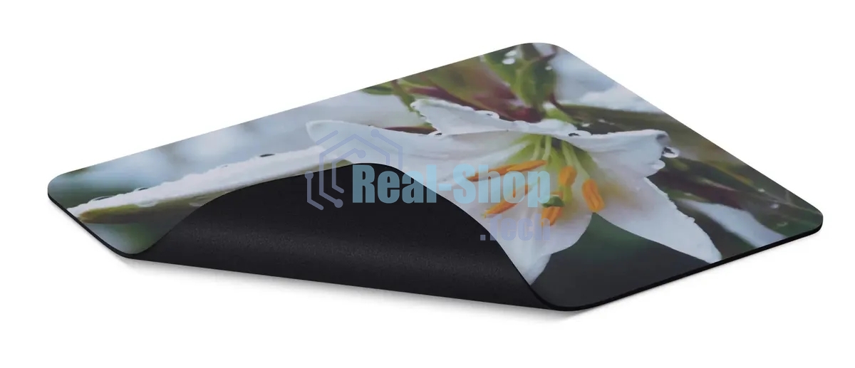 Коврик для мыши Buro BU-M20041 рисунок/лилия