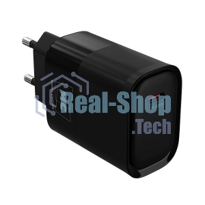 Сетевое зарядное устройство MORE CHOICE (4620202553515) NC68 1Type-C 3.0A PD 35W, черный
