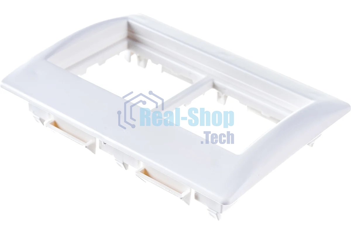 Рамка 4 мод. Праймер с суппортом 75 мм бел. ИЭК CKK-40D-RSU4-075-K01