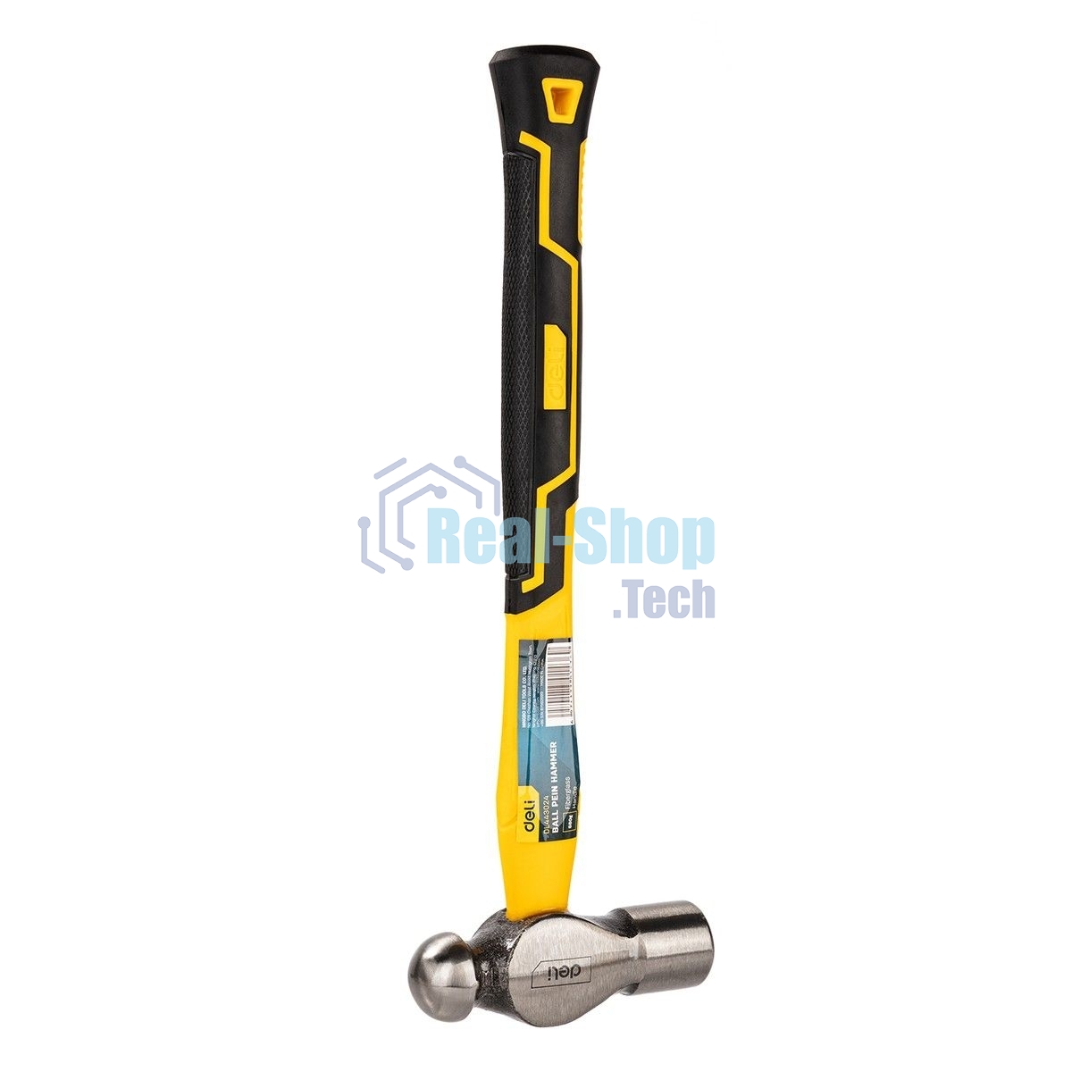 Рихтовочный молоток Deli DL443024 680 гр Фибергласовая рукоять