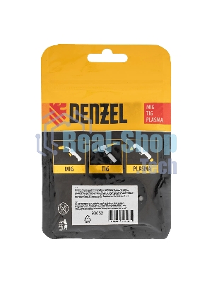 Подающий ролик Denzel зубчатый профиль под флюсовую проволоку 0,8-1мм, 2 шт