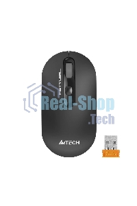 Мышь беспроводная A4Tech Fstyler FG20 серый, 2000 dpi, радиоканал, USB, кнопки - 4