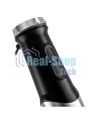 Блендер погружной BRAYER BR1258 серебристый/черный, 1500 Вт, 15 скоростей, турбо