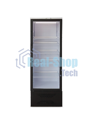 Холодильная витрина Бирюса Б-B310 черный фронт однокамерная 310л