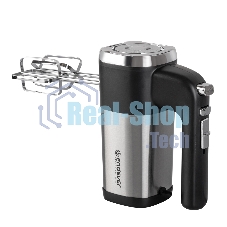 Миксер ручной Endever Sigma-08 черный/стальной, 500 Вт, 2 насадки, 5 скоростей