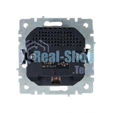 Розетка 1-местная IEK BRITE РЮш10-2-БрКр (BR-R14-16-U21-D31-K10) с заземлением, с защитными шторками, 16А, с USB A+A 5В 3,1А, бежевый