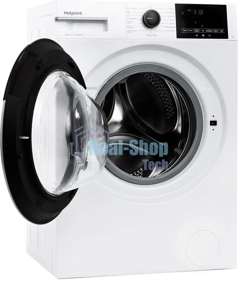 Стиральная машина Hotpoint WSH 7290 VWB белый, загр. фронтальная макс.: 7 кг 1200 об/мин класс: А