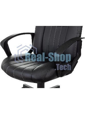 Кресло руководителя Бюрократ T-898/#B черный искусственная кожа