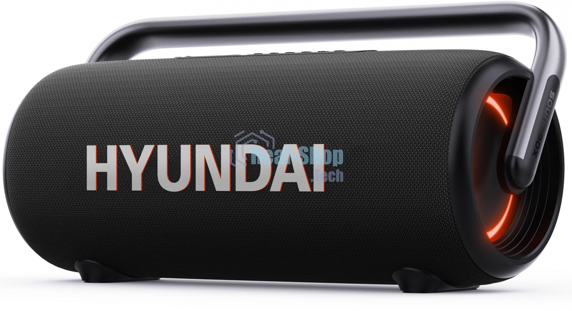 Портативная колонка Hyundai H-PS1029 черный 220W 4.1 BT 10м 4800mAh