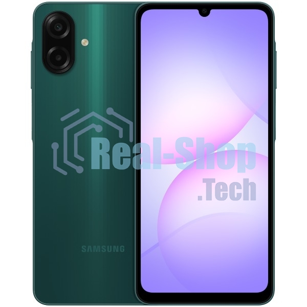 Смартфон Samsung Galaxy A07 4/128Gb зеленый