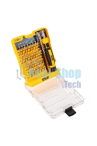 Набор прецизионных отвертокDeli DL1033D 33 предмета Материал Cr-V. Пластиковый кейс.