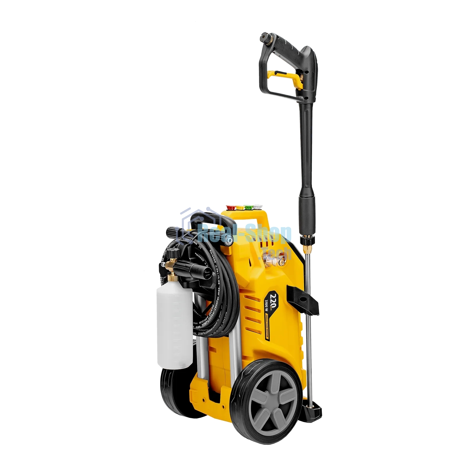 Моечная машина высокого давления Denzel K 90 Power, 3100 Вт, 220 бар, 600 л/ч, асинх. двиг.