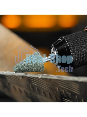 Набор шарошек Denzel абразивных для дрели (ПШМ), 63С, 10 шт.