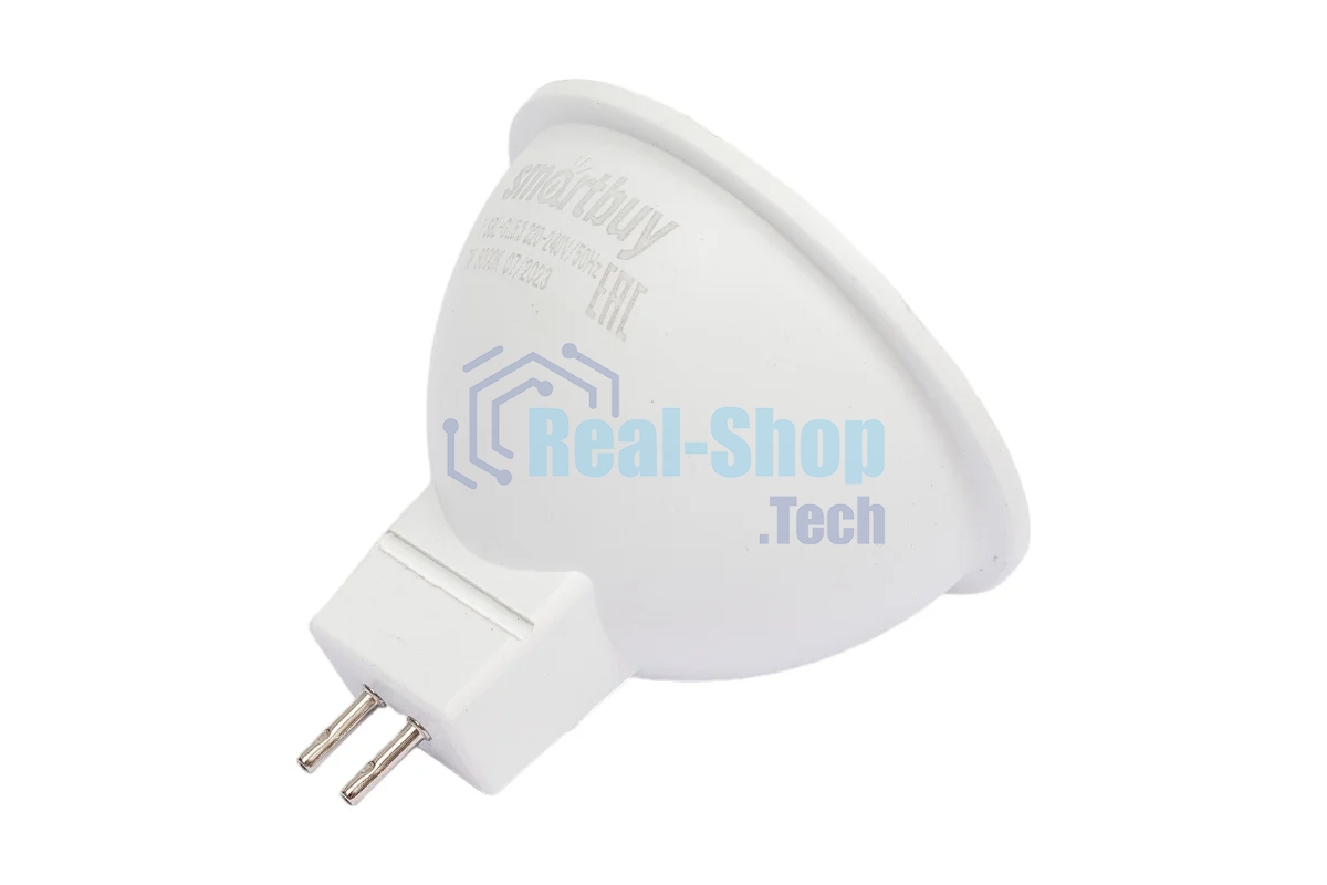 Светодиодная (LED) лампа Smartbuy GU5_3-07W/6000 (SBL-GU5_3-07-60K-N)