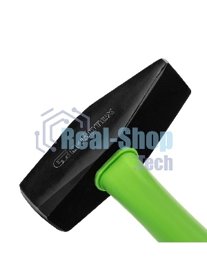 Молоток слесарный Сибртех 1500 г, фибергласовая обрезиненная рукоятка