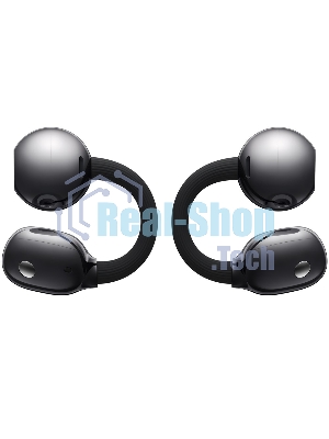 Наушники TWS Huawei FreeClip 2 черный, открытые (клипсы), Bluetooth, быстрая зарядка, до 8 ч