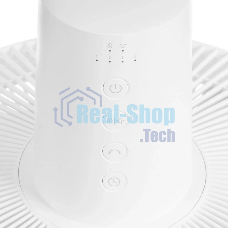 Вентилятор Xiaomi Mi Smart Standing Fan 2 белый, напольный, 15 Вт, 100 скоростей, 35.5 см
