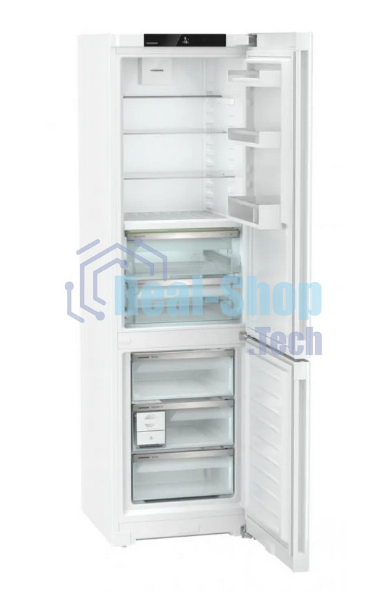 Холодильник Liebherr CBNC 5723-22 001 белый двухкамерный 255/94л морозилка снизу