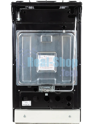 Плита газовая De Luxe 5040.48Г (Щ)-011 черный, конфорок 4 шт, духовка 46 л, 50 см x 85 см x 50 см