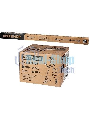 Коса бензиновая STEHER BT-2500, 1,6 л.с.