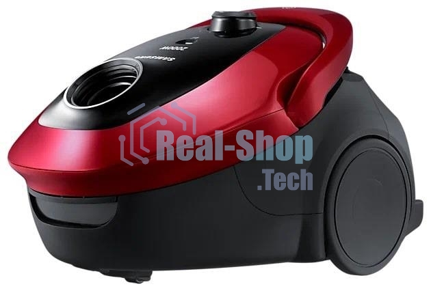 Пылесос Samsung VC20M253AWR красный, 460/2000 Вт, уборка сухая, пылесборник мешок 2.5 л